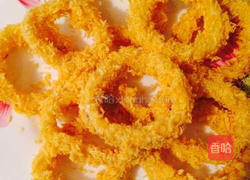 黄金鱿鱼圈的做法图解7