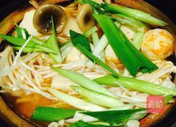 韩式辣白菜大酱汤的做法图解7