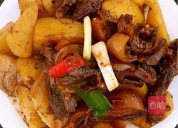 狗肉炆土豆的做法图解9