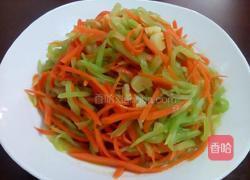 素炒双丝的做法图解6