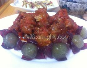 自制番茄汁醬排骨