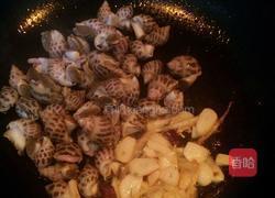 爆炒花螺的做法图解5