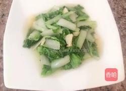 素炒小白菜的做法图解6