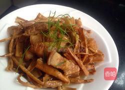 五花肉烧笋干的做法图解8