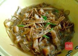 五花肉烧笋干的做法图解7