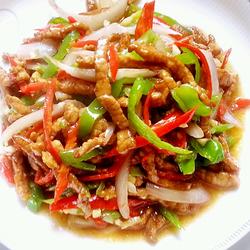尖椒肉丝的做法[图]