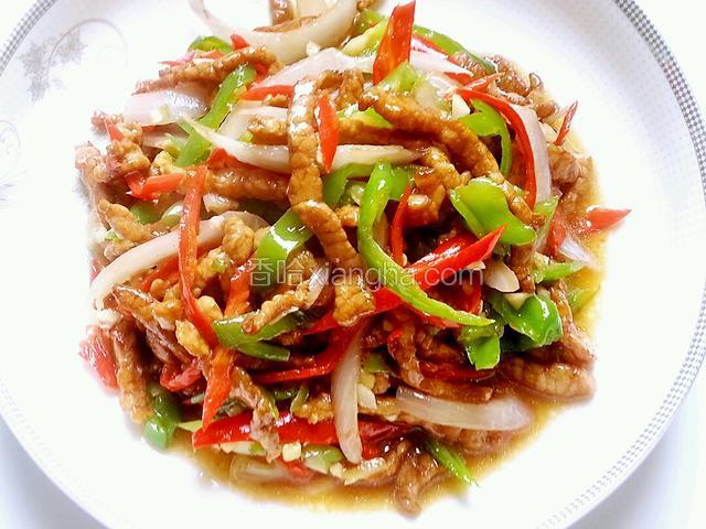 尖椒肉丝