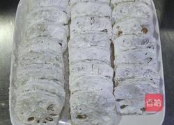 煎酿藕盒的做法图解4