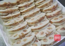 煎酿藕盒的做法图解3