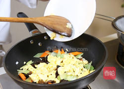 青笋木耳炒鸡蛋的做法图解7
