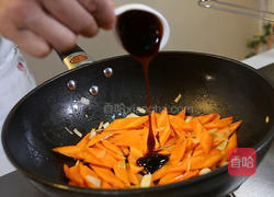 杏鲍菇炒胡萝卜的做法图解6