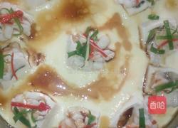 豆腐酿鱼蒸蛋的做法图解4