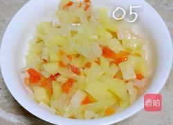 土豆培根炒饭的做法图解6