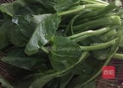 白灼芥蓝的做法图解1