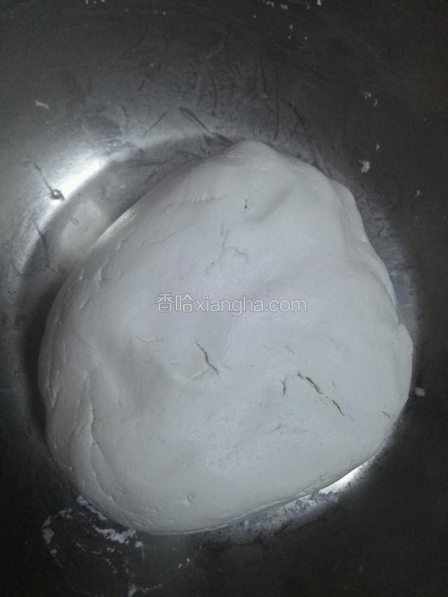 糯米粉加水和好
