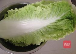 脆爽白菜片的做法图解1