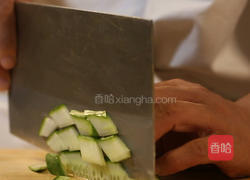 南瓜炒百合的做法图解3