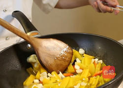 南瓜炒百合的做法图解8