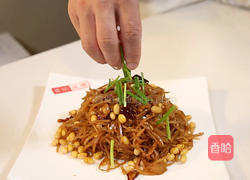 黄豆炒水疙瘩的做法图解9