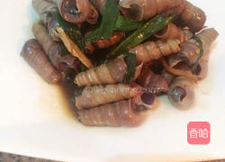 炒田螺的做法图解6