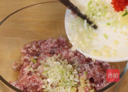 肉馅酿豆腐的做法图解3