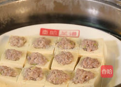 肉馅酿豆腐的做法图解5