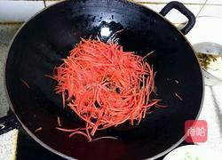 蒜香胡萝卜粉丝的做法图解4