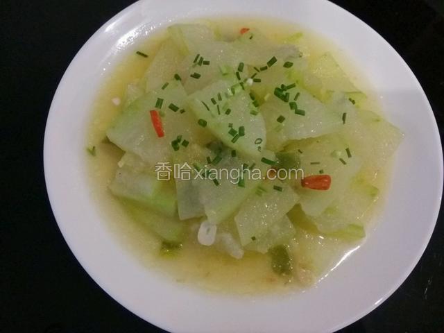 清炒冬瓜