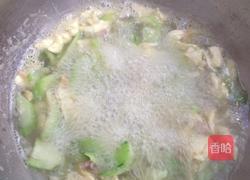 鸡蛋花水瓜汤的做法图解4