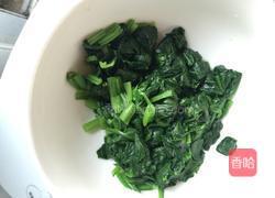 菠菜疙瘩汤的做法图解2
