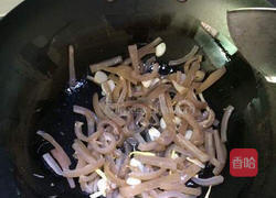 猪皮炒酸豆角的做法图解6