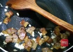 四季豆炒腊肉的做法图解6