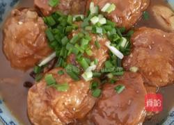 油面筋酿肉的做法图解3