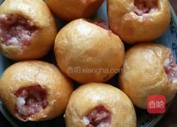 油面筋酿肉的做法图解2