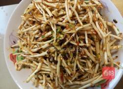 凉拌侧耳根的做法图解5