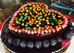 巧克力淋面慕斯蛋糕的做法图解9