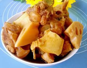 莲藕炖牛尾[图]