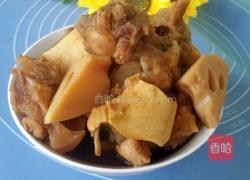 莲藕炖牛尾的做法图解10