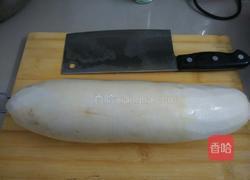 酸辣萝卜条的做法图解1