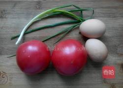 西红柿鸡蛋面疙瘩汤的做法图解1