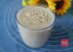 下午茶，燕麦香蕉奶昔的做法图解4