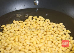肉沫炒黄豆的做法图解3
