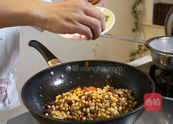 肉沫炒黄豆的做法图解6