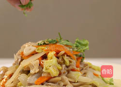 白菜炒鲜蘑的做法图解9