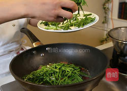 韭菜炒鸭血的做法图解7