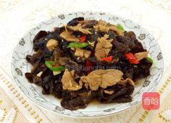 木耳炒肉的做法图解9
