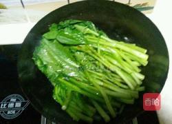 炒菜心的做法图解4
