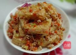 浇汁煎豆腐的做法图解8