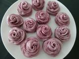 玫瑰花紫薯馒头的做法[图]