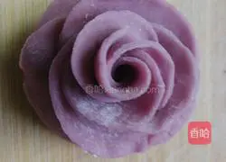 Rose Purple Sweet Potato Steamed Bun Recipe Illustration 12